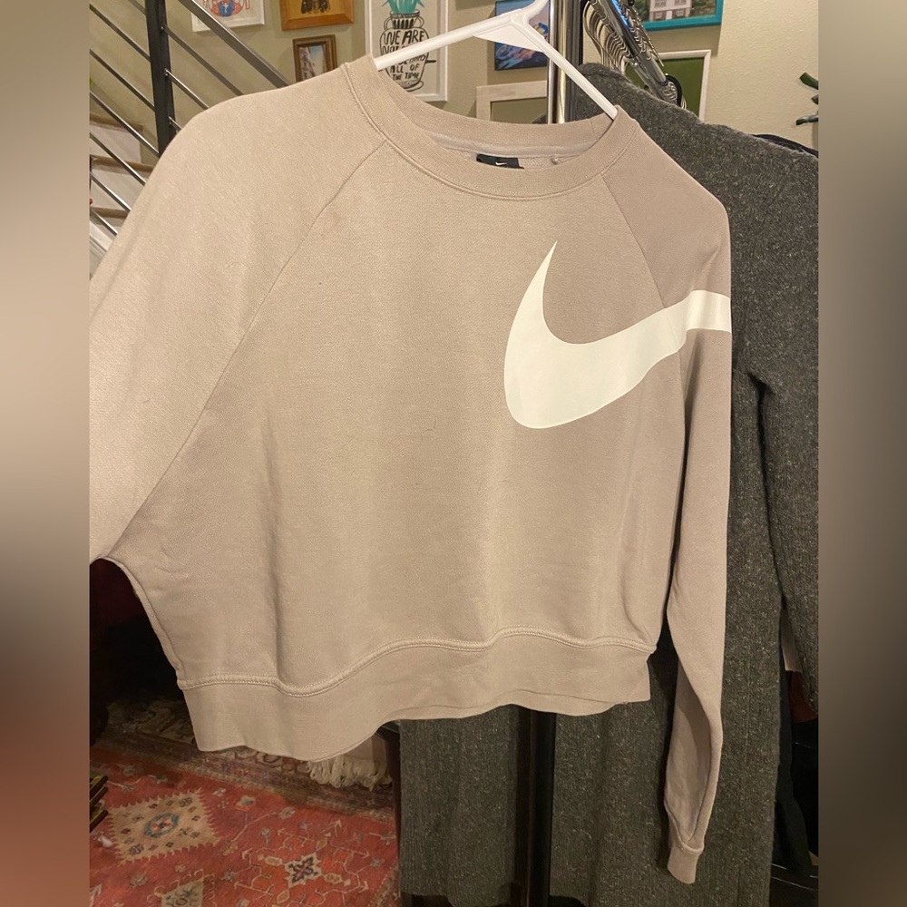 Nike crop sweatshirt